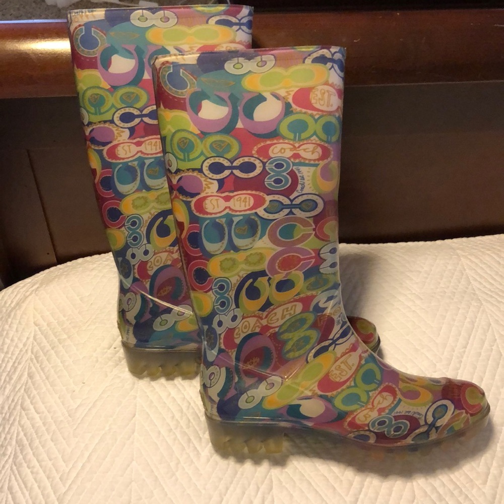 Coach Rain boots